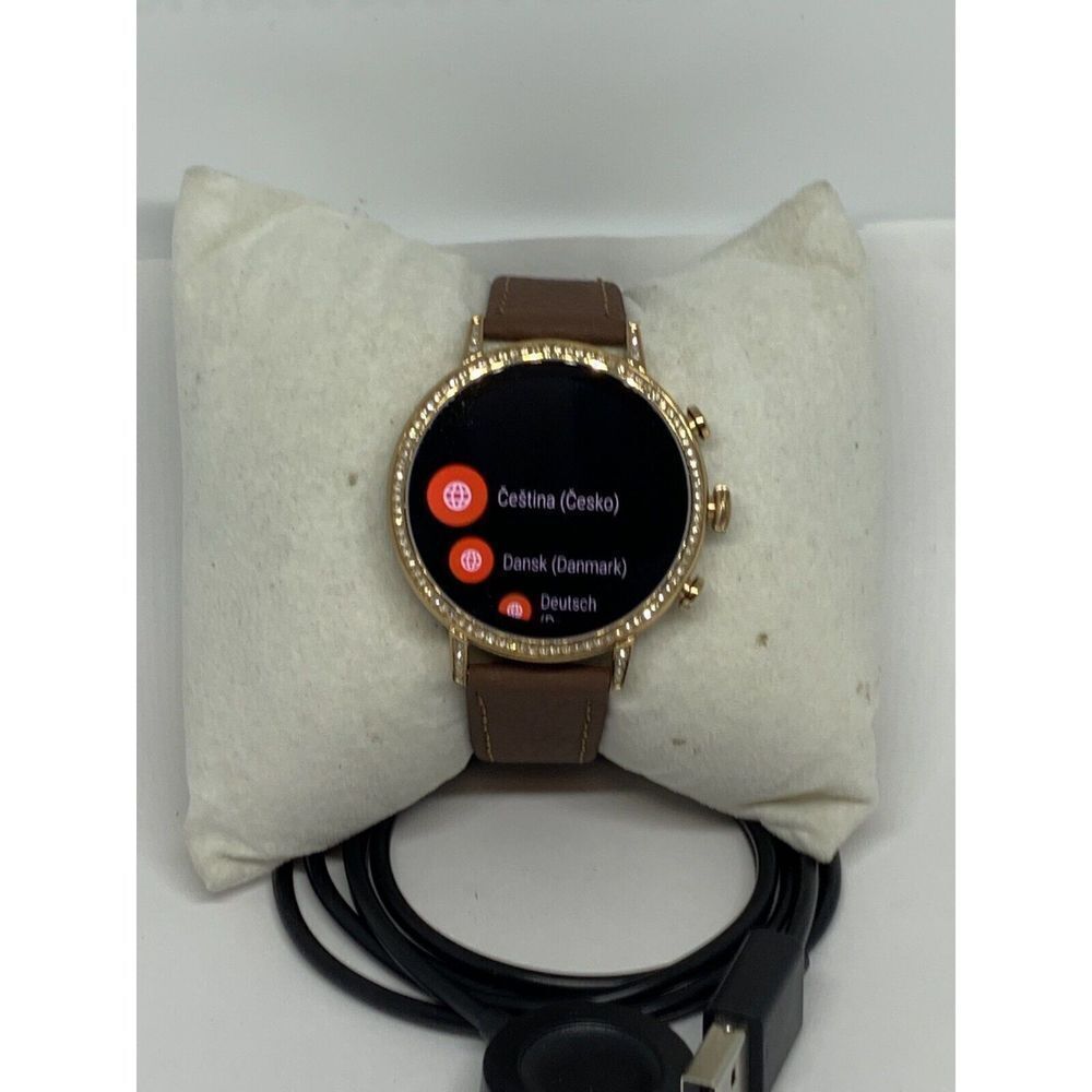 Fossil Gen 4 Authentic Digital Dial Smart Watch W/ Custom Band FTW6011 RZ127